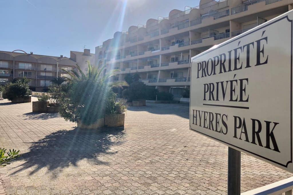 Studio Port De Hyeres Proche Des Plages Eksteriør bilde